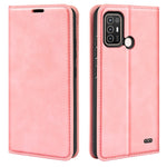 Per ZTE Blade A52 Custodia per telefono in pelle con aspirazione magnetica retro-pelle, For ZTE Blade A52