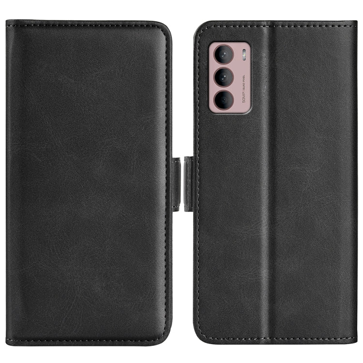 Per Motorola Moto G42 Custodia in pelle con fibbia magnetica a doppio lato, For Motorola Moto G42