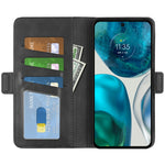 Per Motorola Moto G42 Custodia in pelle con fibbia magnetica a doppio lato, For Motorola Moto G42