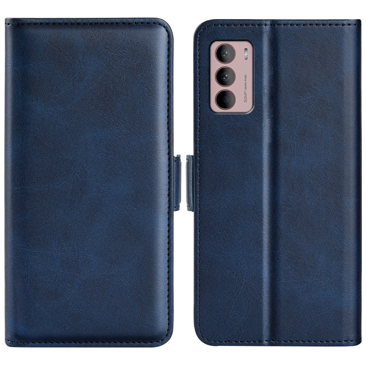 Per Motorola Moto G42 Custodia in pelle con fibbia magnetica a doppio lato, For Motorola Moto G42