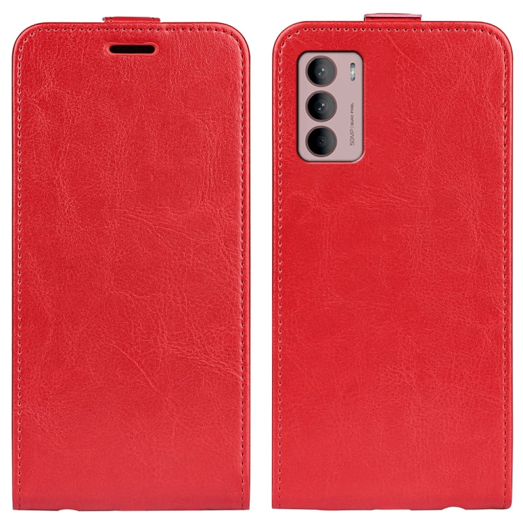Per Motorola Moto G42 R64 Custodia per cellulare in pelle con vibrazione verticale, For Motorola Moto G42
