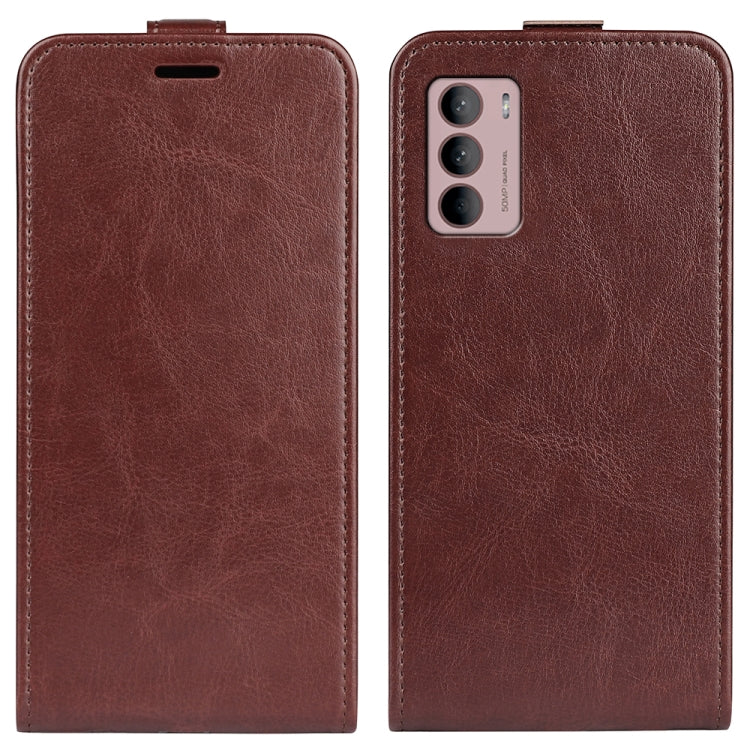 Per Motorola Moto G42 R64 Custodia per cellulare in pelle con vibrazione verticale, For Motorola Moto G42