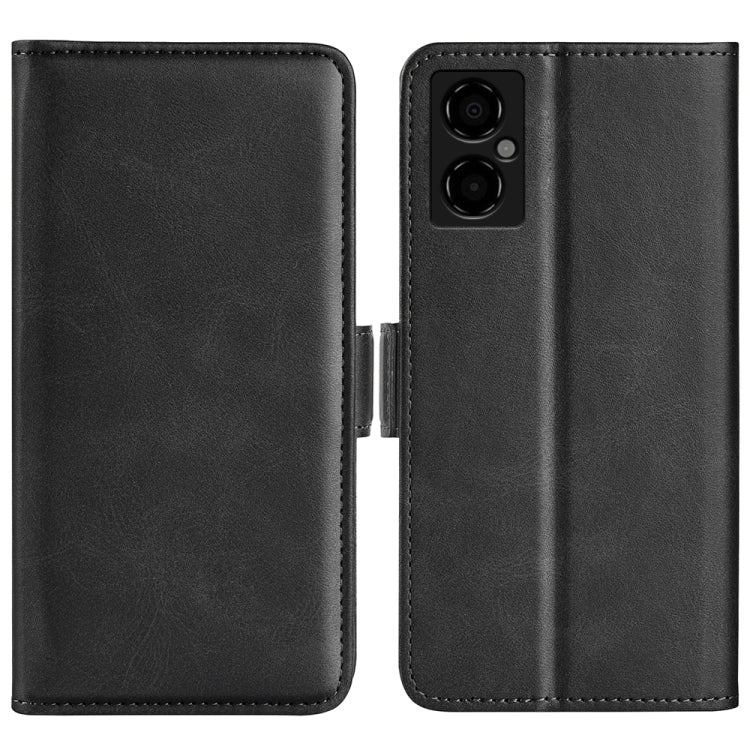 Per Xiaomi Poco M4 5G Custodia per telefono orizzontale in pelle con fibbia magnetica a doppio lato, For Xiaomi Poco M4 5G