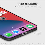 Custodia per telefono ultrasottile per PC satinato serie MOFI Fandun, For iPhone 14, For iPhone 14 Pro, For iPhone 14 Plus, For iPhone 14 Pro Max