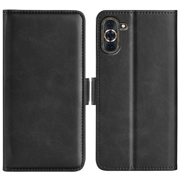 Per Huawei Nova 10 Custodia per telefono orizzontale in pelle con fibbia magnetica a doppio lato, For Huawei Nova 10