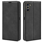 Per Huawei Nova 10 Pro Custodia in pelle con ventosa magnetica retro-skin, For Huawei Nova 10 Pro