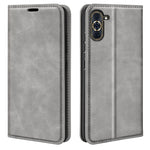 Per Huawei Nova 10 Pro Custodia in pelle con ventosa magnetica retro-skin, For Huawei Nova 10 Pro