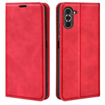 Per Huawei Nova 10 Pro Custodia in pelle con ventosa magnetica retro-skin, For Huawei Nova 10 Pro