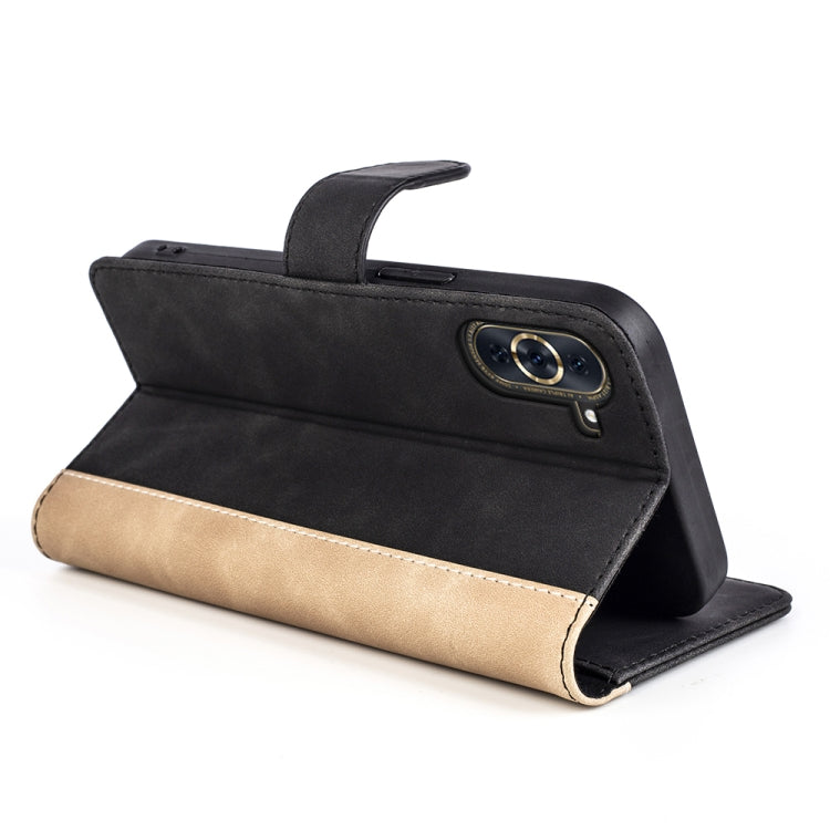 Per Huawei Nova 10 Pro Custodia per cellulare in pelle con cuciture orizzontali, For Huawei Nova 10 Pro