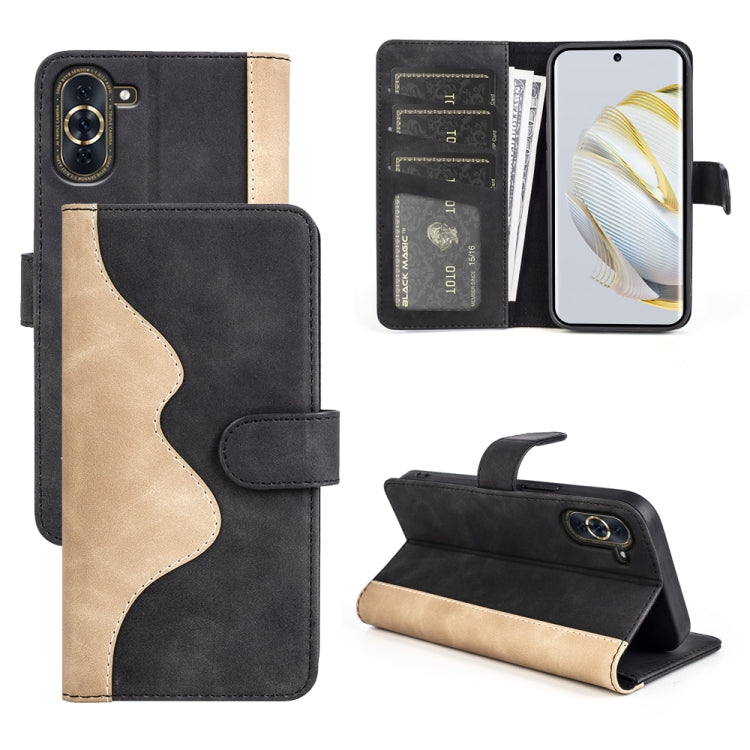 Per Huawei Nova 10 Pro Custodia per cellulare in pelle con cuciture orizzontali, For Huawei Nova 10 Pro