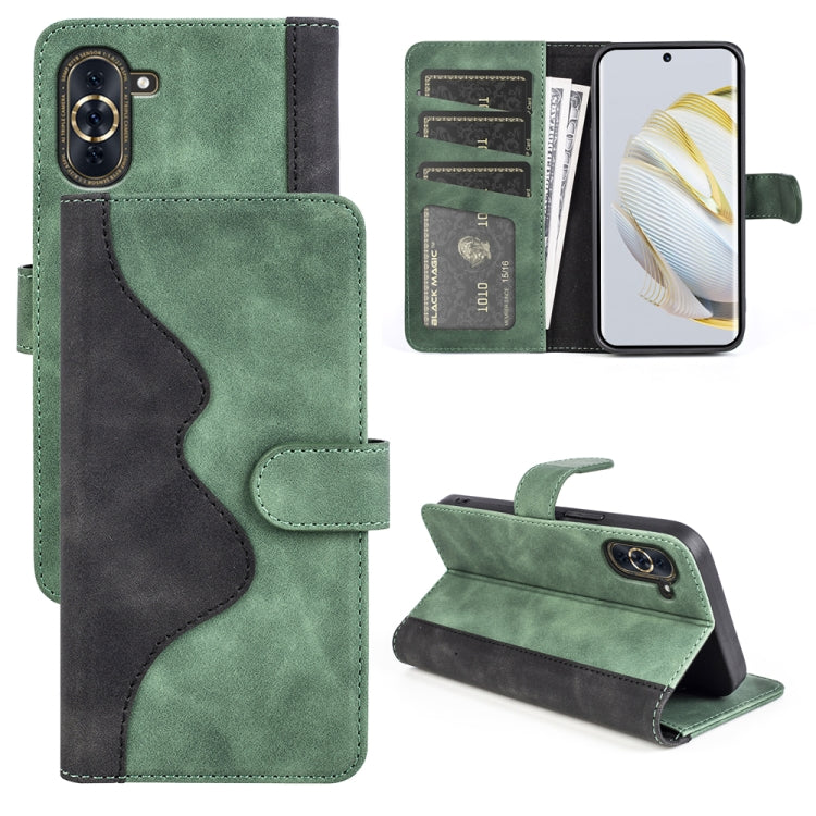 Per Huawei Nova 10 Pro Custodia per cellulare in pelle con cuciture orizzontali, For Huawei Nova 10 Pro