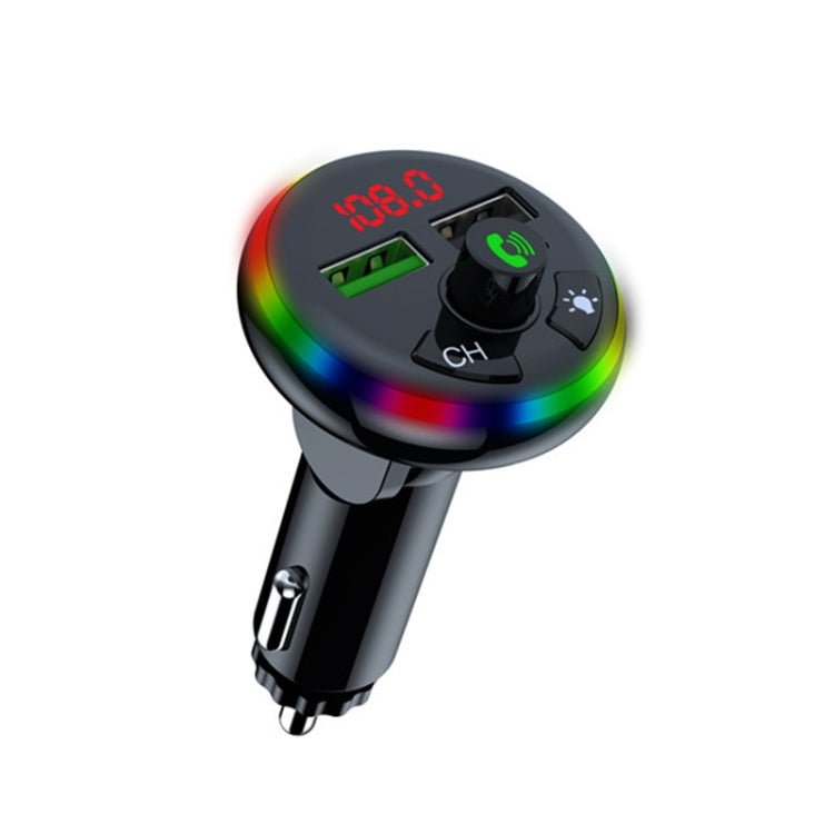 Caricabatteria per auto USB 3.0 a doppia porta con ricarica rapida F14 Mini caricatore per telefono, F14