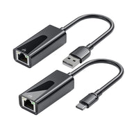 Adattatore Ethernet USB per scheda di rete RJ45 da 1000 Mbps, USB 3.0, Type-C