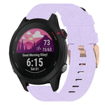 Cinturino in tessuto di nylon da 18 mm, For Garmin Forerunner 255S, For Garmin Venu 2S, For Garmin Vivomove 3S