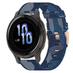 Cinturino in tessuto di nylon da 18 mm, For Garmin Forerunner 255S, For Garmin Venu 2S, For Garmin Vivomove 3S