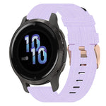 Cinturino in tessuto di nylon da 18 mm, For Garmin Forerunner 255S, For Garmin Venu 2S, For Garmin Vivomove 3S