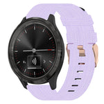Cinturino in tessuto di nylon da 18 mm, For Garmin Forerunner 255S, For Garmin Venu 2S, For Garmin Vivomove 3S