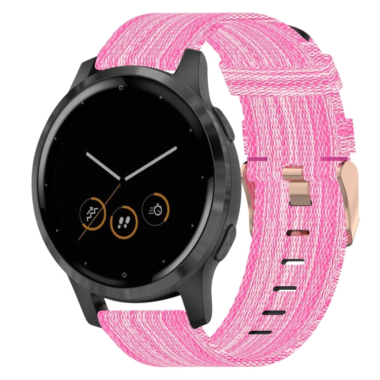 Cinturino in tessuto di nylon da 18 mm, For Garmin Vivoactive 4S