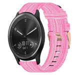 Cinturino per orologio in nylon intrecciato da 20 mm, For Garmin Vivomove Sport, For Garmin Venu 2 Plus, For Garmin Approach S40