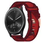 Cinturino per orologio in nylon intrecciato da 20 mm, For Garmin Vivomove Sport, For Garmin Venu 2 Plus, For Garmin Approach S40