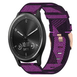 Cinturino per orologio in nylon intrecciato da 20 mm, For Garmin Vivomove Sport, For Garmin Venu 2 Plus, For Garmin Approach S40