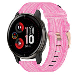 Cinturino per orologio in nylon intrecciato da 20 mm, For Garmin Vivomove Sport, For Garmin Venu 2 Plus, For Garmin Approach S40