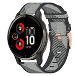 Cinturino per orologio in nylon intrecciato da 20 mm, For Garmin Vivomove Sport, For Garmin Venu 2 Plus, For Garmin Approach S40