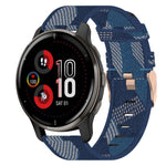 Cinturino per orologio in nylon intrecciato da 20 mm, For Garmin Vivomove Sport, For Garmin Venu 2 Plus, For Garmin Approach S40