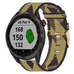 Cinturino per orologio in nylon intrecciato da 20 mm, For Garmin Vivomove Sport, For Garmin Venu 2 Plus, For Garmin Approach S40