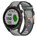Cinturino per orologio in nylon intrecciato da 20 mm, For Garmin Vivomove Sport, For Garmin Venu 2 Plus, For Garmin Approach S40