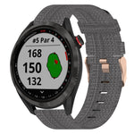 Cinturino per orologio in nylon intrecciato da 20 mm, For Garmin Vivomove Sport, For Garmin Venu 2 Plus, For Garmin Approach S40