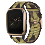 Cinturino per orologio in nylon intrecciato da 20 mm, For Garmin Venu SQ, For Garmin Vivomove 3, For Garminmove 3