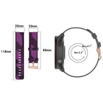 Cinturino per orologio in nylon intrecciato da 20 mm, For Garmin Venu SQ, For Garmin Vivomove 3, For Garminmove 3