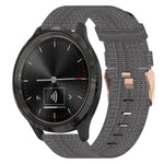 Cinturino per orologio in nylon intrecciato da 20 mm, For Garmin Venu SQ, For Garmin Vivomove 3, For Garminmove 3