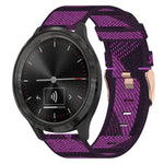 Cinturino per orologio in nylon intrecciato da 20 mm, For Garmin Venu SQ, For Garmin Vivomove 3, For Garminmove 3