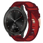 Cinturino per orologio in nylon intrecciato da 20 mm, For Garmin Venu SQ, For Garmin Vivomove 3, For Garminmove 3