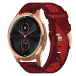 Cinturino per orologio in nylon intrecciato da 20 mm, For Garmin VivoMove Luxe, For Garminmove Luxe, For Garmin VivoMove Style