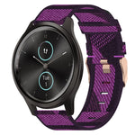Cinturino per orologio in nylon intrecciato da 20 mm, For Garmin VivoMove Luxe, For Garminmove Luxe, For Garmin VivoMove Style
