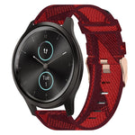 Cinturino per orologio in nylon intrecciato da 20 mm, For Garmin Garminmove Style, For Garmin Vivomove, For Garmin Vivomove HR Sport