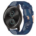 Cinturino per orologio in nylon intrecciato da 20 mm, For Garmin Garminmove Style, For Garmin Vivomove, For Garmin Vivomove HR Sport