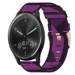Cinturino per orologio in nylon intrecciato da 20 mm, For Garmin Garminmove Style, For Garmin Vivomove, For Garmin Vivomove HR Sport