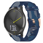 Cinturino per orologio in nylon intrecciato da 20 mm, For Garmin Garminmove Style, For Garmin Vivomove, For Garmin Vivomove HR Sport