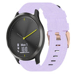 Cinturino per orologio in nylon intrecciato da 20 mm, For Garmin Garminmove Style, For Garmin Vivomove, For Garmin Vivomove HR Sport