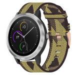 Cinturino per orologio in nylon intrecciato da 20 mm, For Garmin Vivoactive 3, For Garmin Vivoactive3 Music, For Garmin Forerunner 245