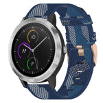 Cinturino per orologio in nylon intrecciato da 20 mm, For Garmin Vivoactive 3, For Garmin Vivoactive3 Music, For Garmin Forerunner 245