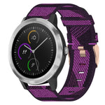 Cinturino per orologio in nylon intrecciato da 20 mm, For Garmin Vivoactive 3, For Garmin Vivoactive3 Music, For Garmin Forerunner 245