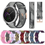 Cinturino per orologio in nylon intrecciato da 20 mm, For Garmin Vivoactive 3, For Garmin Vivoactive3 Music, For Garmin Forerunner 245