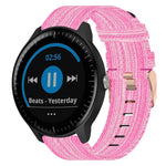 Cinturino per orologio in nylon intrecciato da 20 mm, For Garmin Vivoactive 3, For Garmin Vivoactive3 Music, For Garmin Forerunner 245
