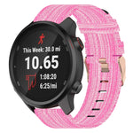 Cinturino per orologio in nylon intrecciato da 20 mm, For Garmin Vivoactive 3, For Garmin Vivoactive3 Music, For Garmin Forerunner 245