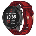 Cinturino per orologio in nylon intrecciato da 20 mm, For Garmin Vivoactive 3, For Garmin Vivoactive3 Music, For Garmin Forerunner 245